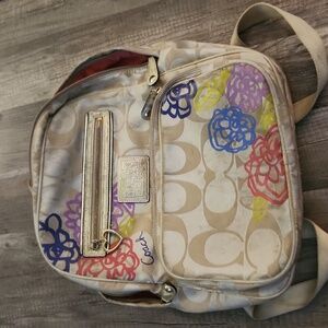 Coach poppy backpack